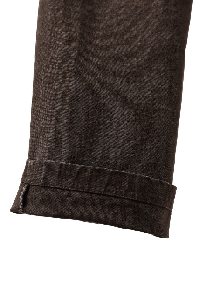 entire studios TASK TROUSERS / 16.0oz COTTON CANVAS (MILITARY MUD) - Image 12