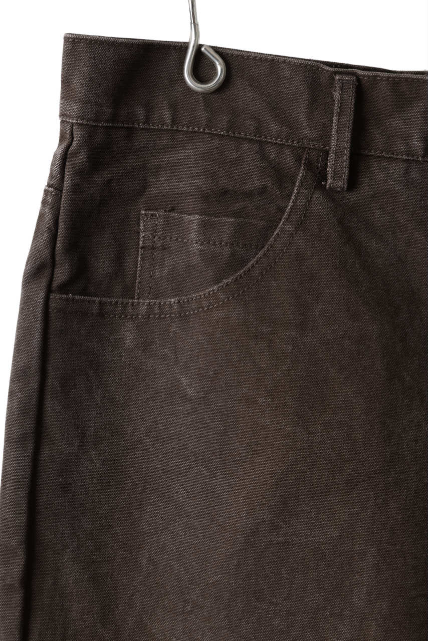 entire studios TASK TROUSERS / 16.0oz COTTON CANVAS (MILITARY MUD) - Image 8