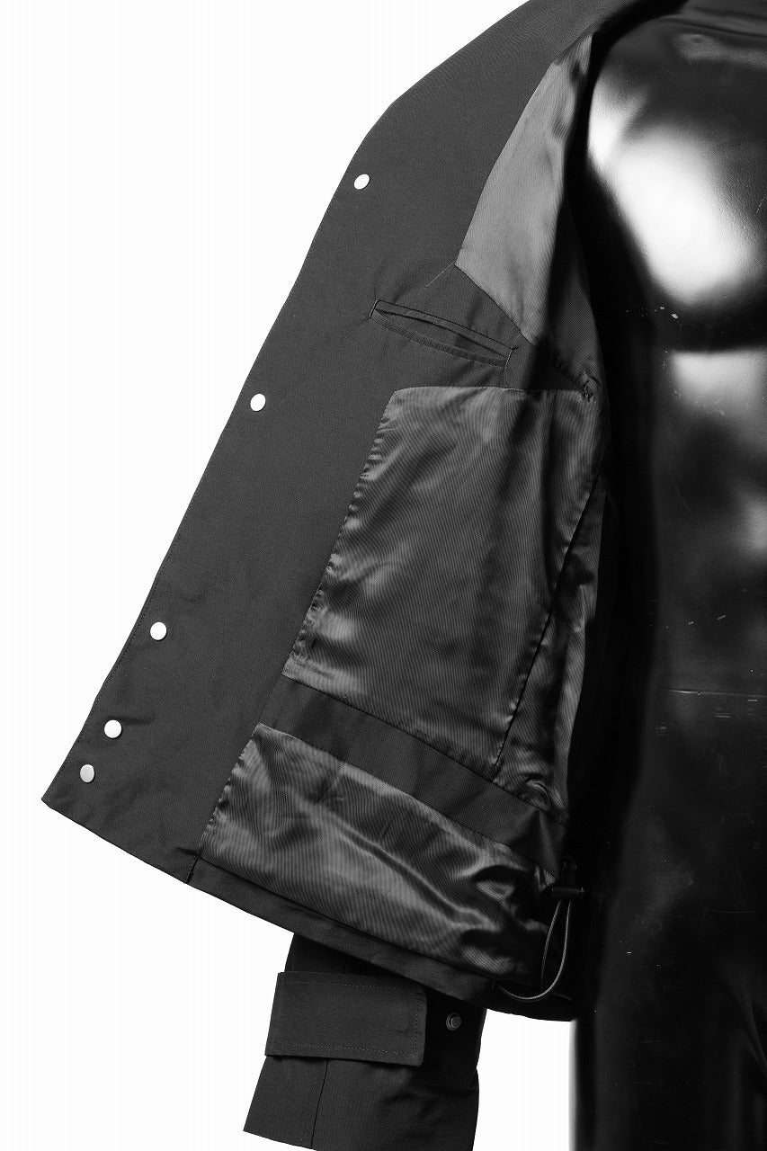 entire studios TRENCH JACKET (BLACK) - Image 14