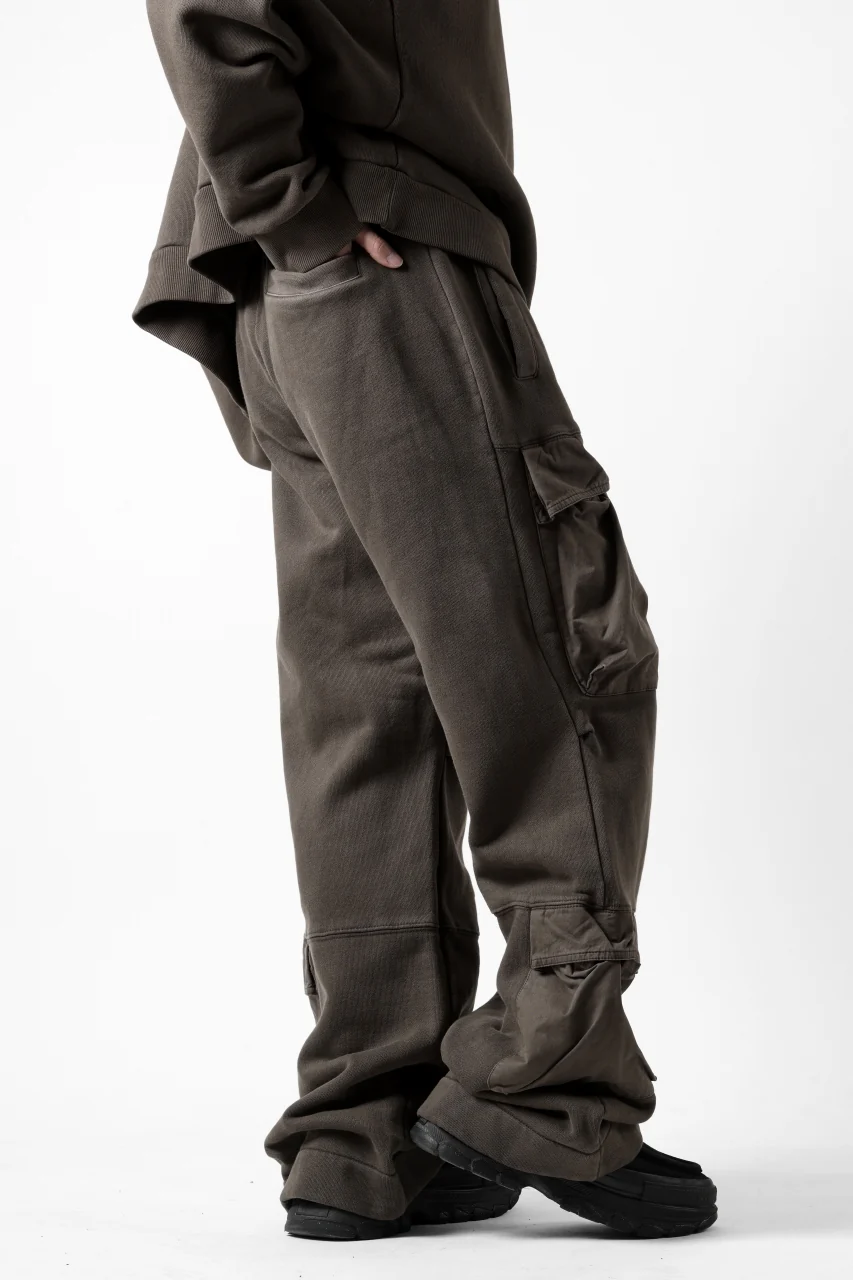 entire studios UTILITY CARGO SWEAT PANTS (BRUNETTE) - Image 10