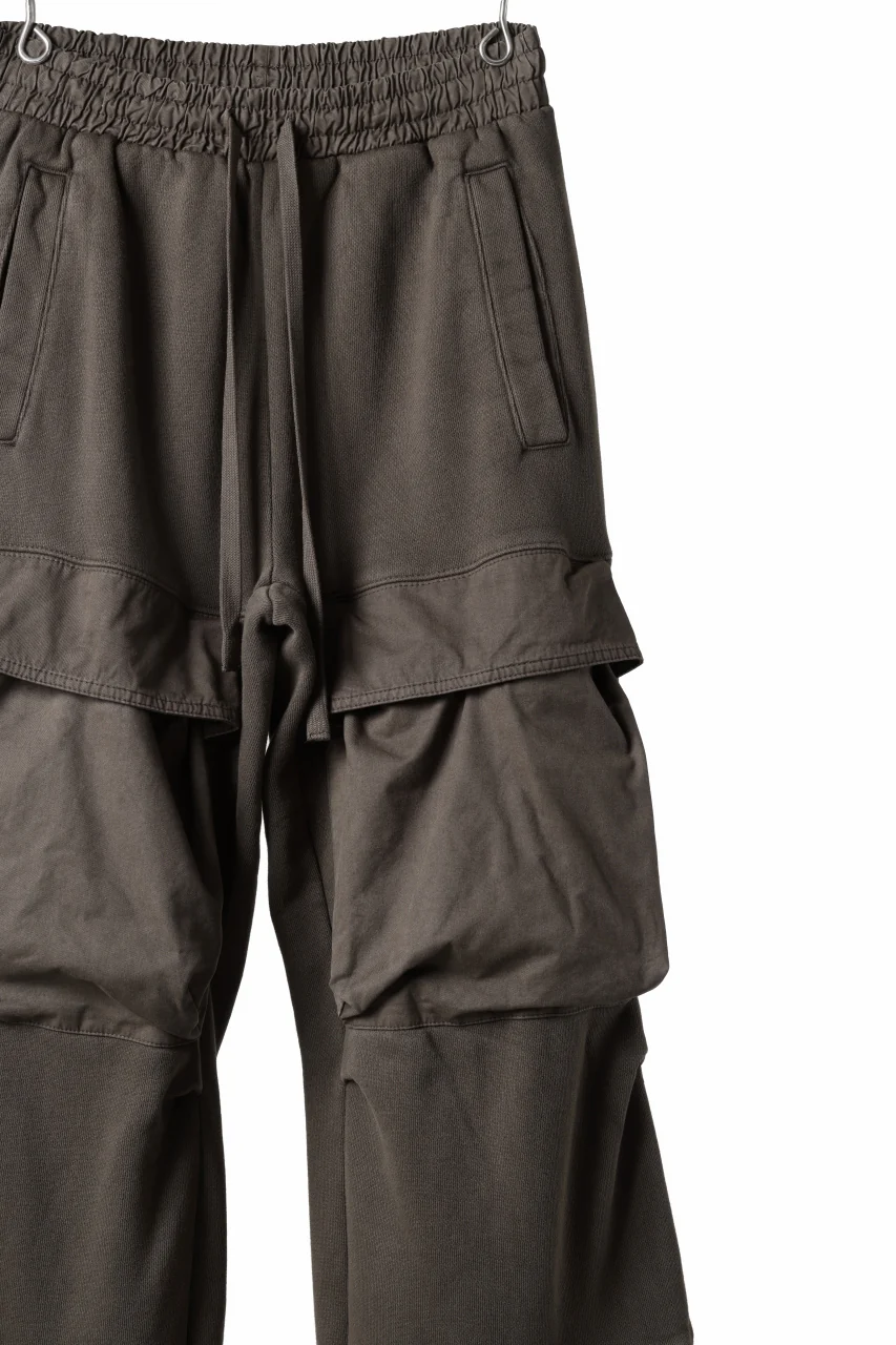 entire studios UTILITY CARGO SWEAT PANTS (BRUNETTE) - Image 15
