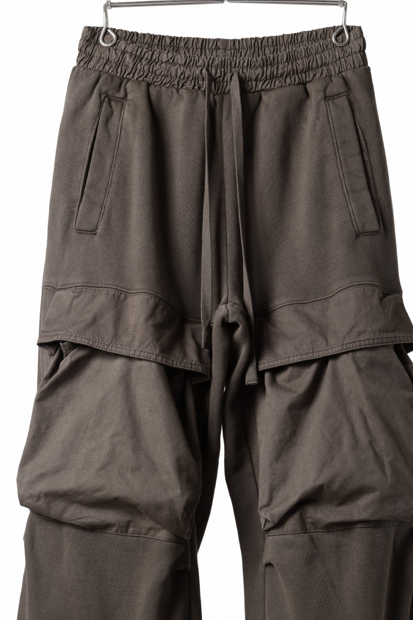 entire studios UTILITY CARGO SWEAT PANTS (BRUNETTE) - Image 20