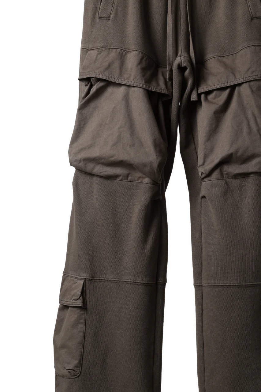 entire studios UTILITY CARGO SWEAT PANTS (BRUNETTE) - Image 21