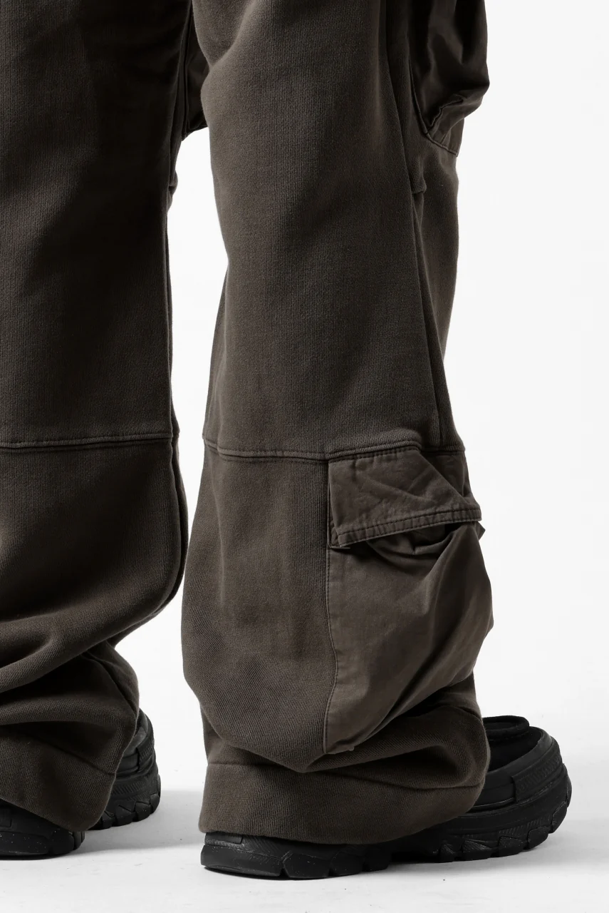 entire studios UTILITY CARGO SWEAT PANTS (BRUNETTE) - Image 28