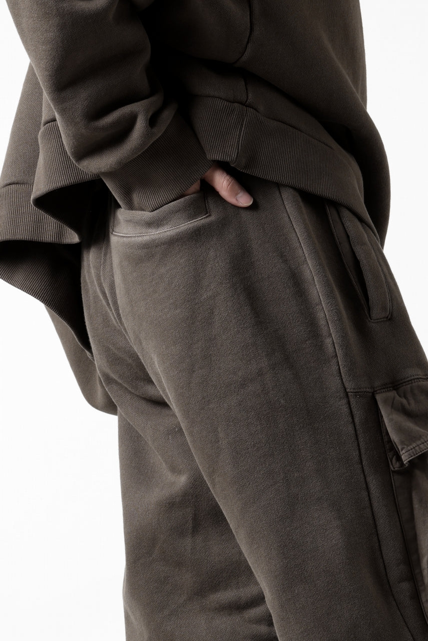 entire studios UTILITY CARGO SWEAT PANTS (BRUNETTE) - Image 29
