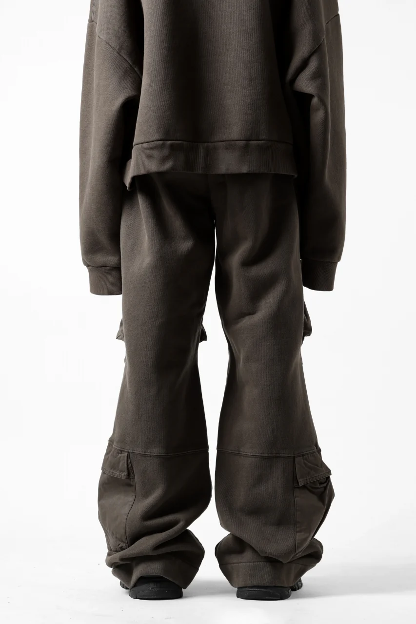 entire studios UTILITY CARGO SWEAT PANTS (BRUNETTE) - Image 6