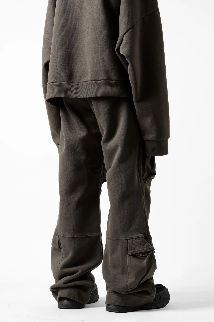 entire studios UTILITY CARGO SWEAT PANTS (BRUNETTE) - Image 7