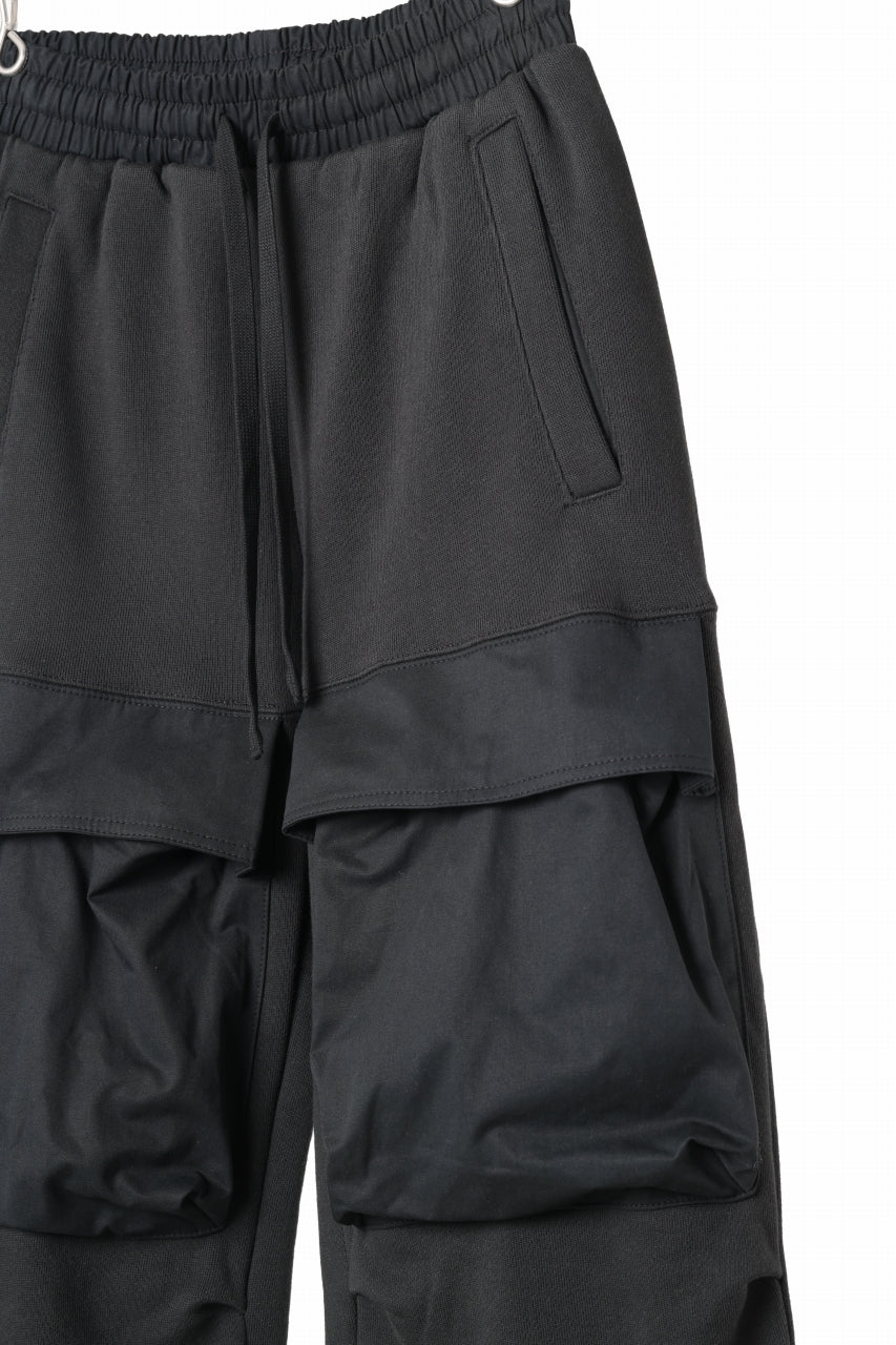 entire studios UTILITY CARGO SWEAT PANTS (SOOT) - Image 6