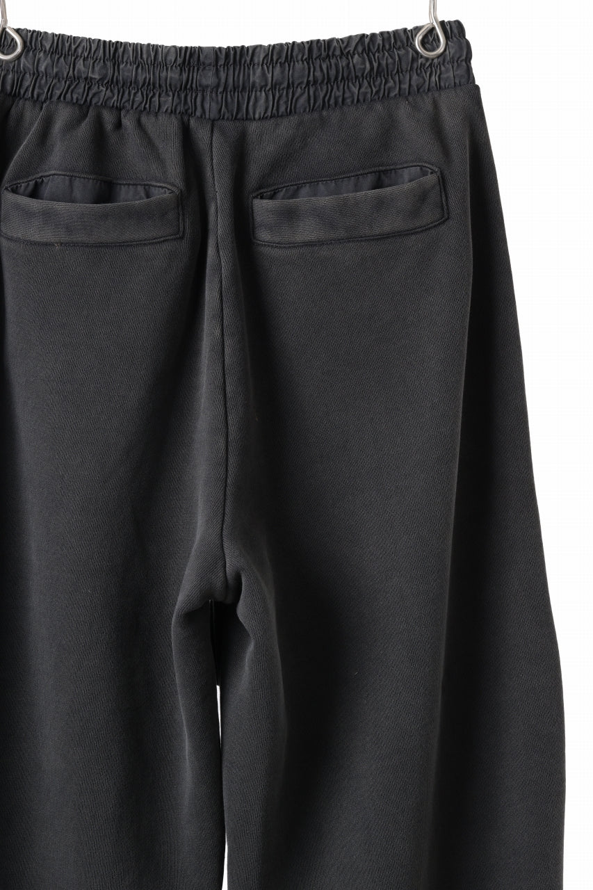 entire studios UTILITY CARGO SWEAT PANTS (WASHED BLACK) - Image 10