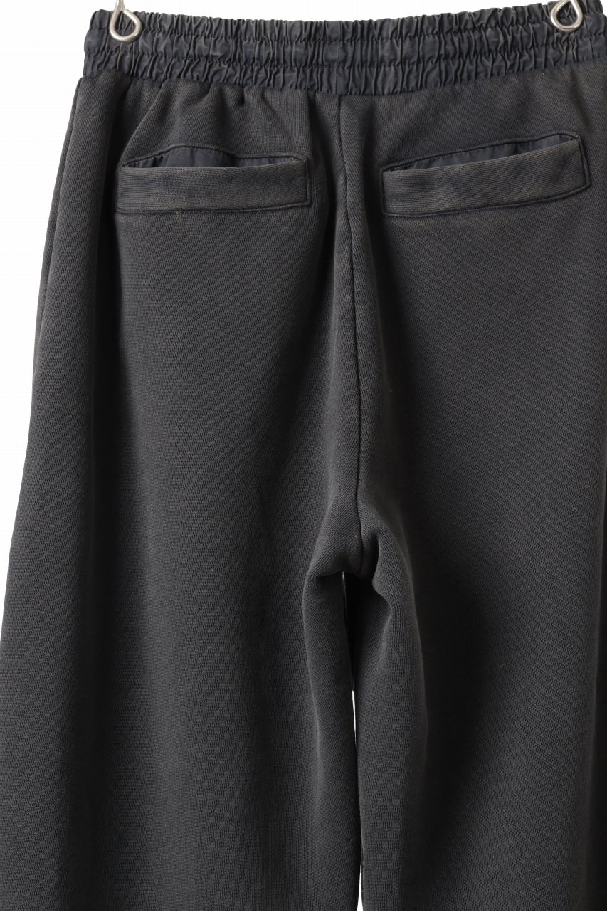 entire studios UTILITY CARGO SWEAT PANTS (WASHED BLACK) - Image 12