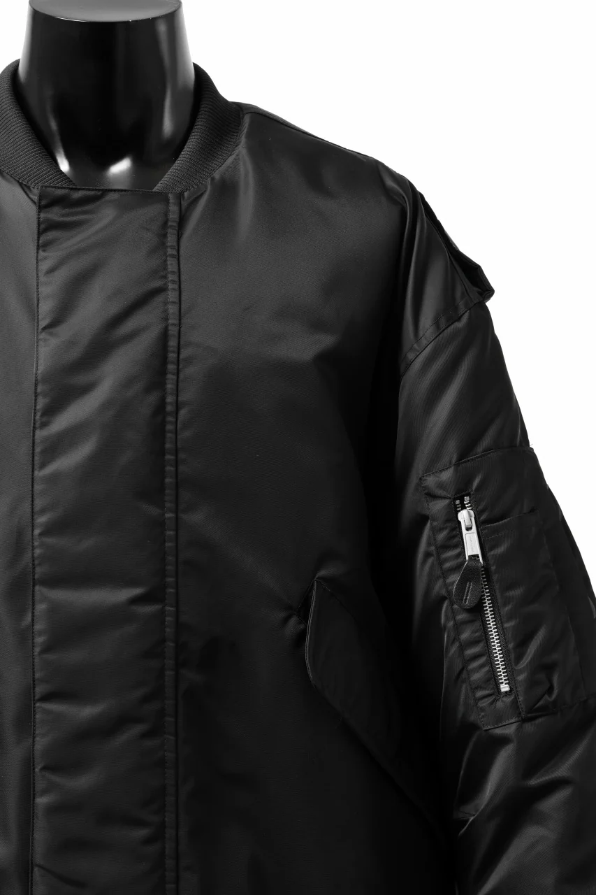 entire studios V-22 BOMBER PADDED JACKET (OIL) - Image 8