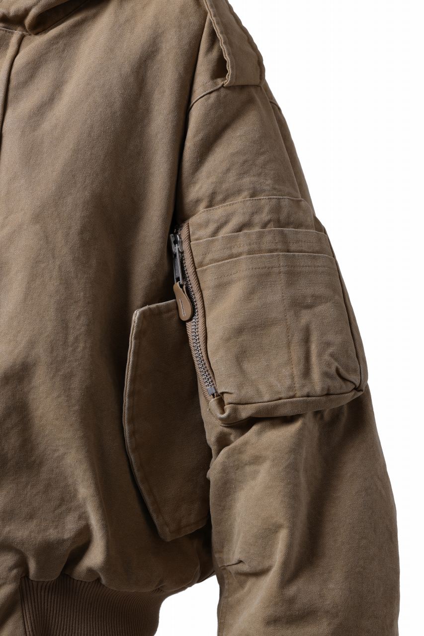 entire studios W2 BOMBER PADDED JACKET (DUST) - Image 12