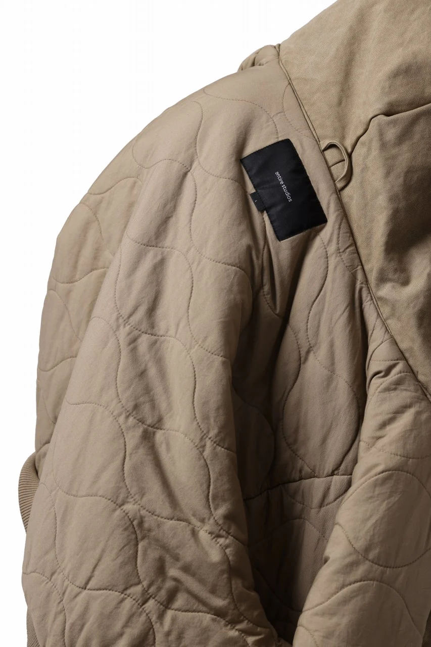 entire studios W2 BOMBER PADDED JACKET (DUST) - Image 16