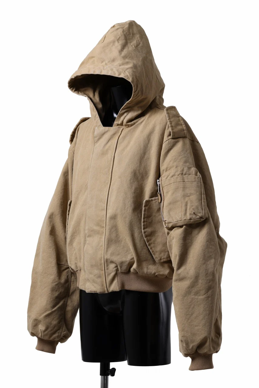 entire studios W2 BOMBER PADDED JACKET (DUST) - Image 6