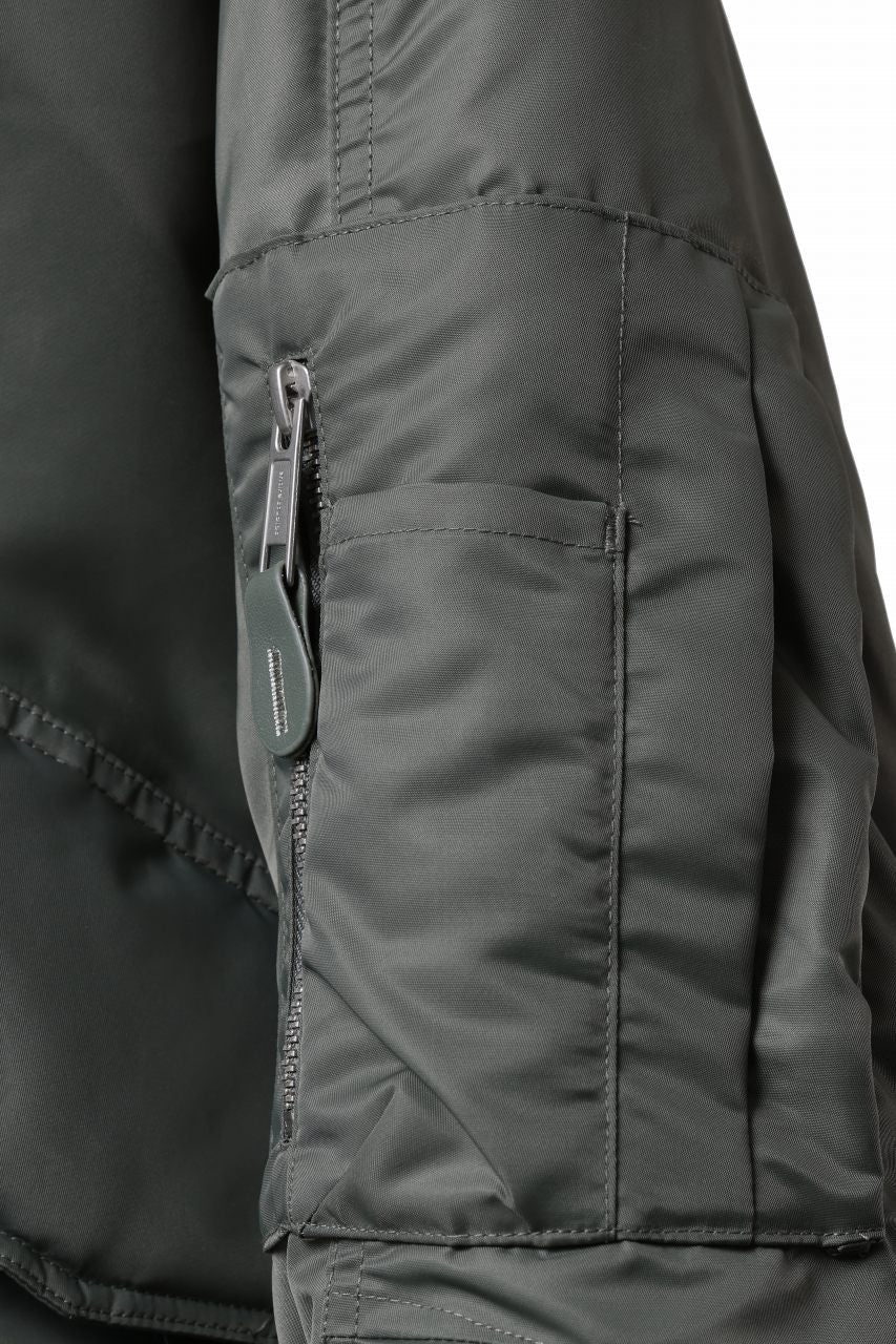 entire studios XB-70 BOMBER PADDED JACKET (SWAMP) - Image 12