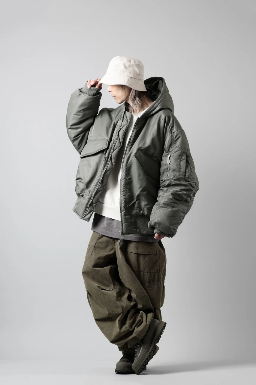 entire studios XB-70 BOMBER PADDED JACKET (SWAMP) - Image 22