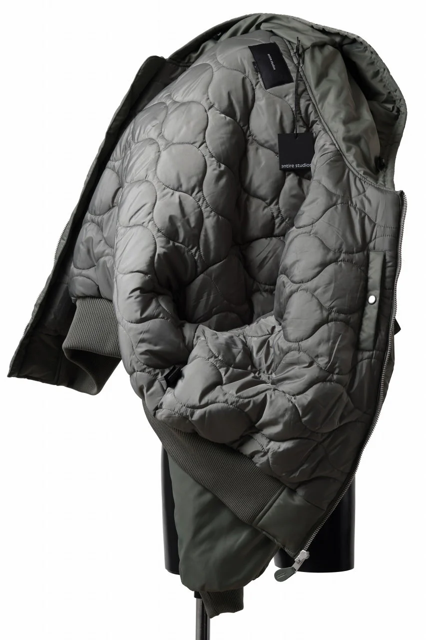 entire studios XB-70 BOMBER PADDED JACKET (SWAMP) - Image 6