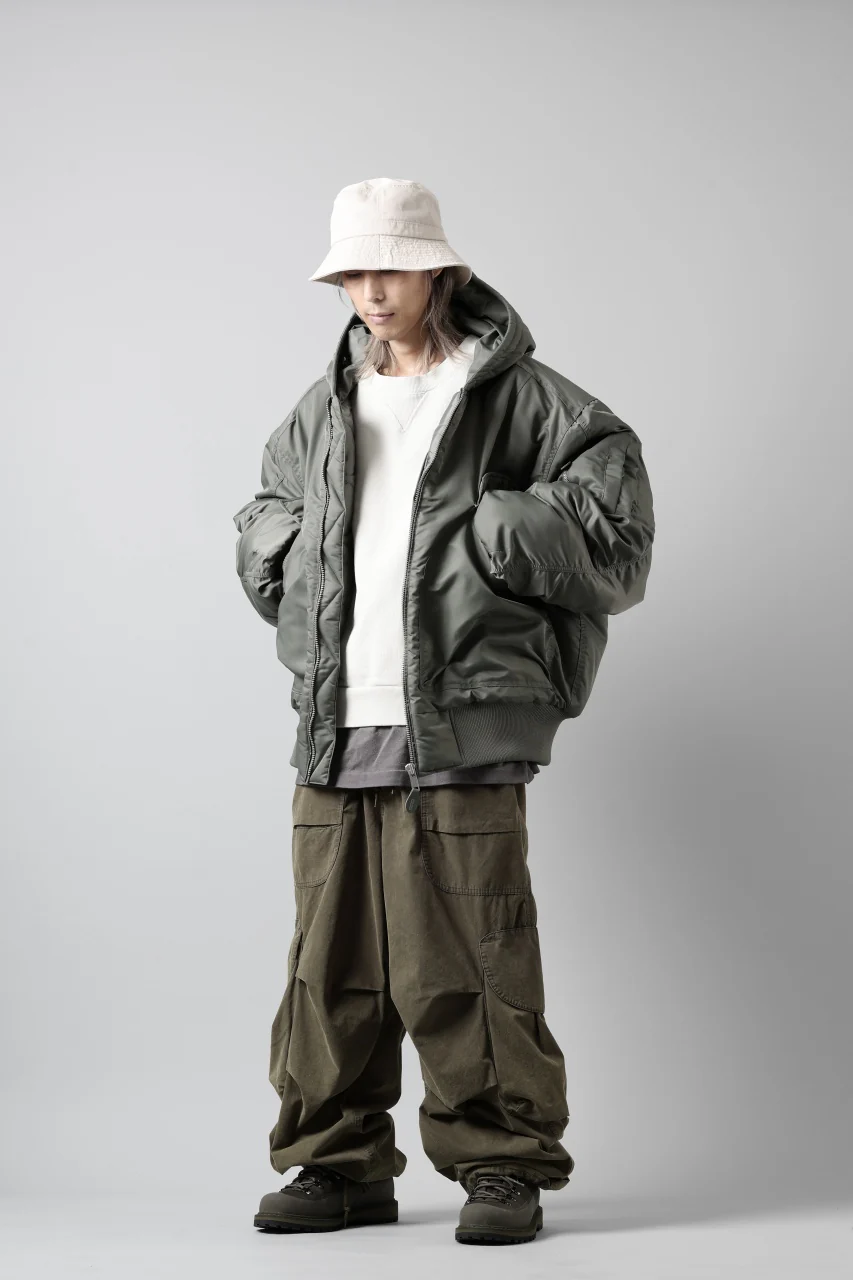 entire studios XB-70 BOMBER PADDED JACKET (SWAMP) - Image 20