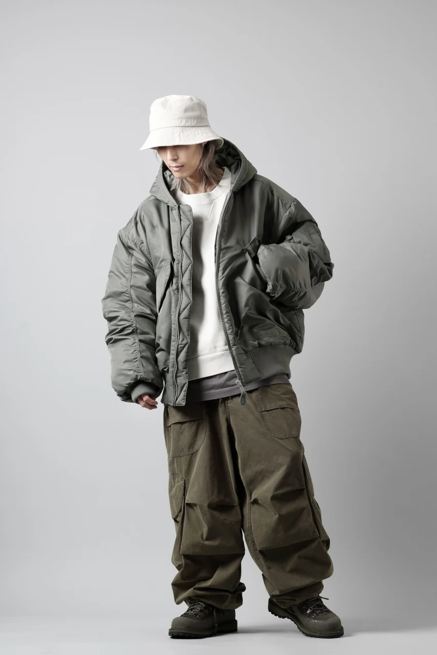 entire studios XB-70 BOMBER PADDED JACKET (SWAMP) - Image 21