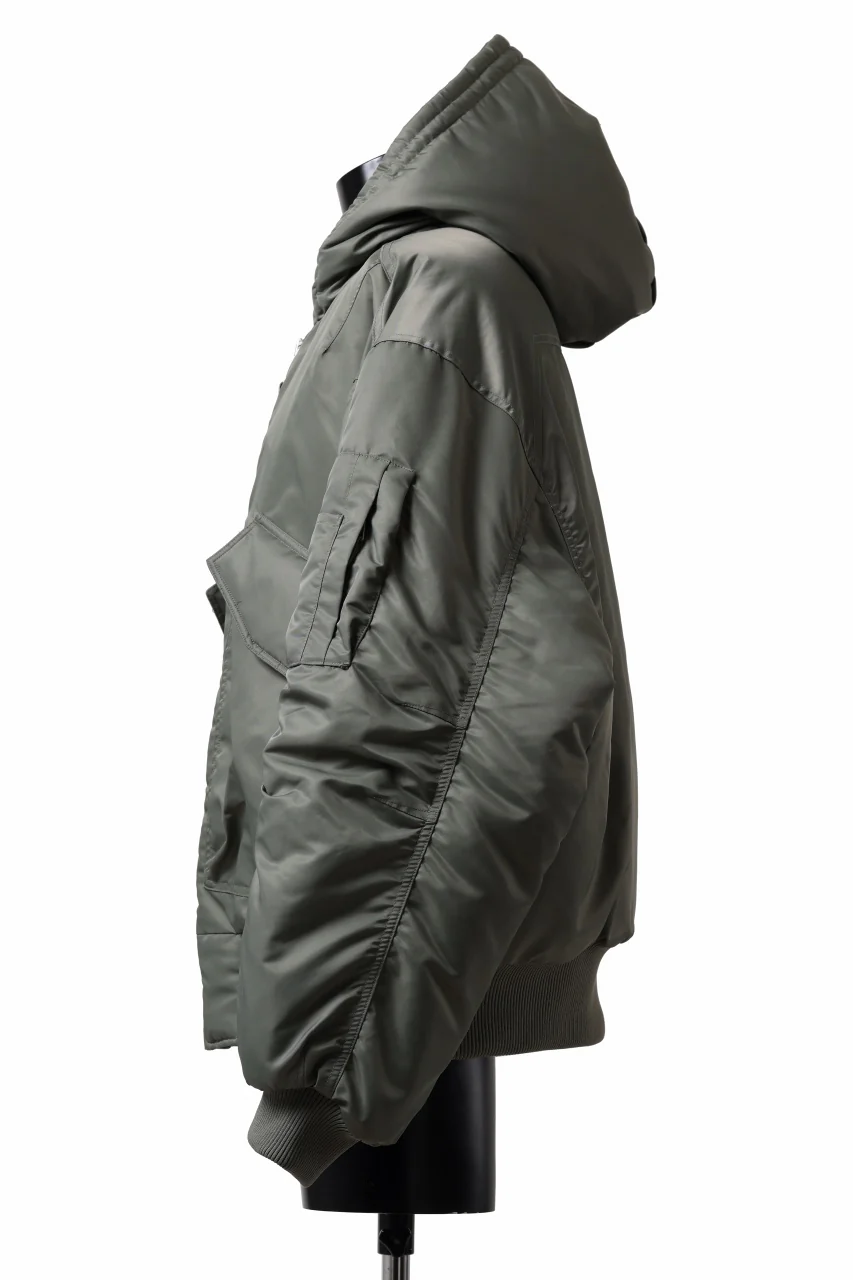 entire studios XB-70 BOMBER PADDED JACKET (SWAMP) - Image 3