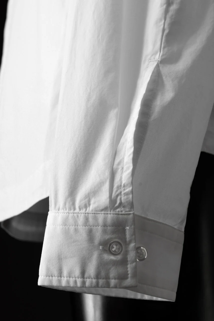 entire studios ZIP POCKET LONG SLEEVE SHIRT (MILK) - Image 11