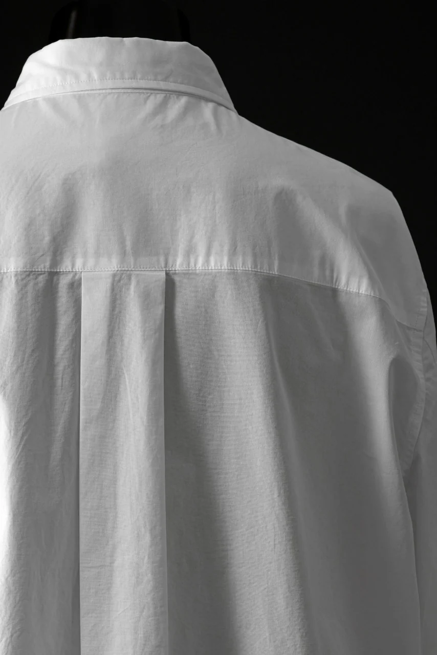 entire studios ZIP POCKET LONG SLEEVE SHIRT (MILK) - Image 12