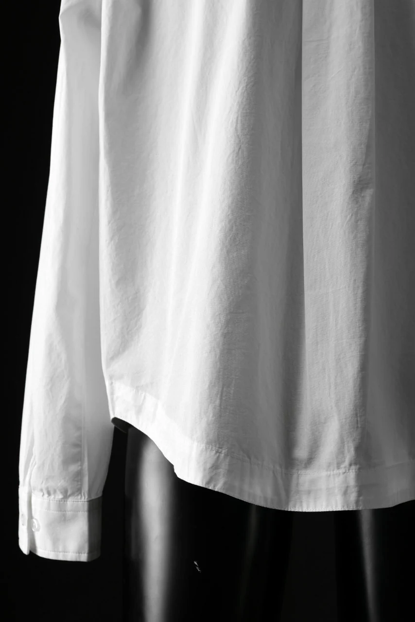 entire studios ZIP POCKET LONG SLEEVE SHIRT (MILK) - Image 13