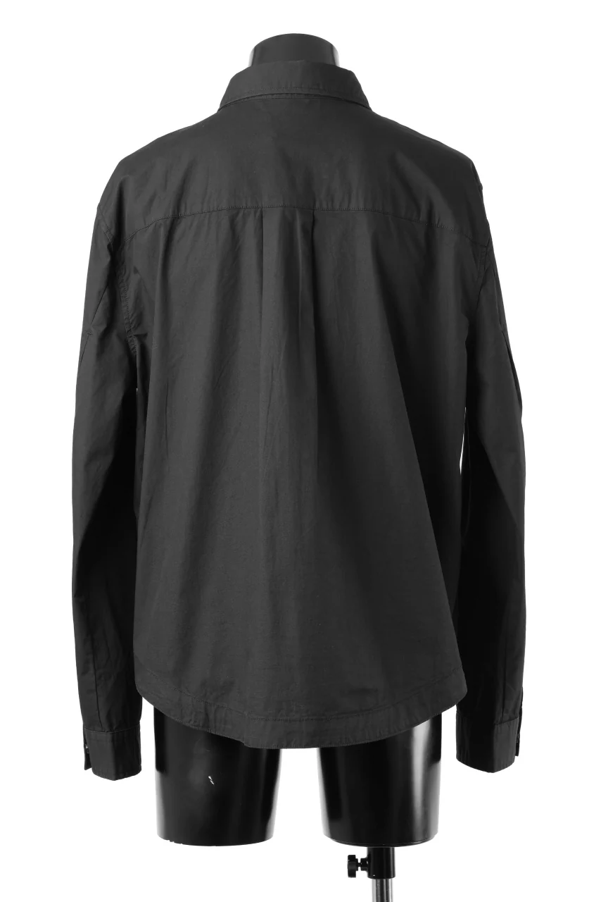 entire studios ZIP POCKET LONG SLEEVE SHIRT (POLLUTION) - Image 4