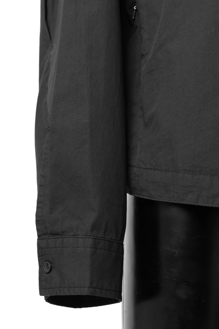 entire studios ZIP POCKET LONG SLEEVE SHIRT (POLLUTION) - Image 8