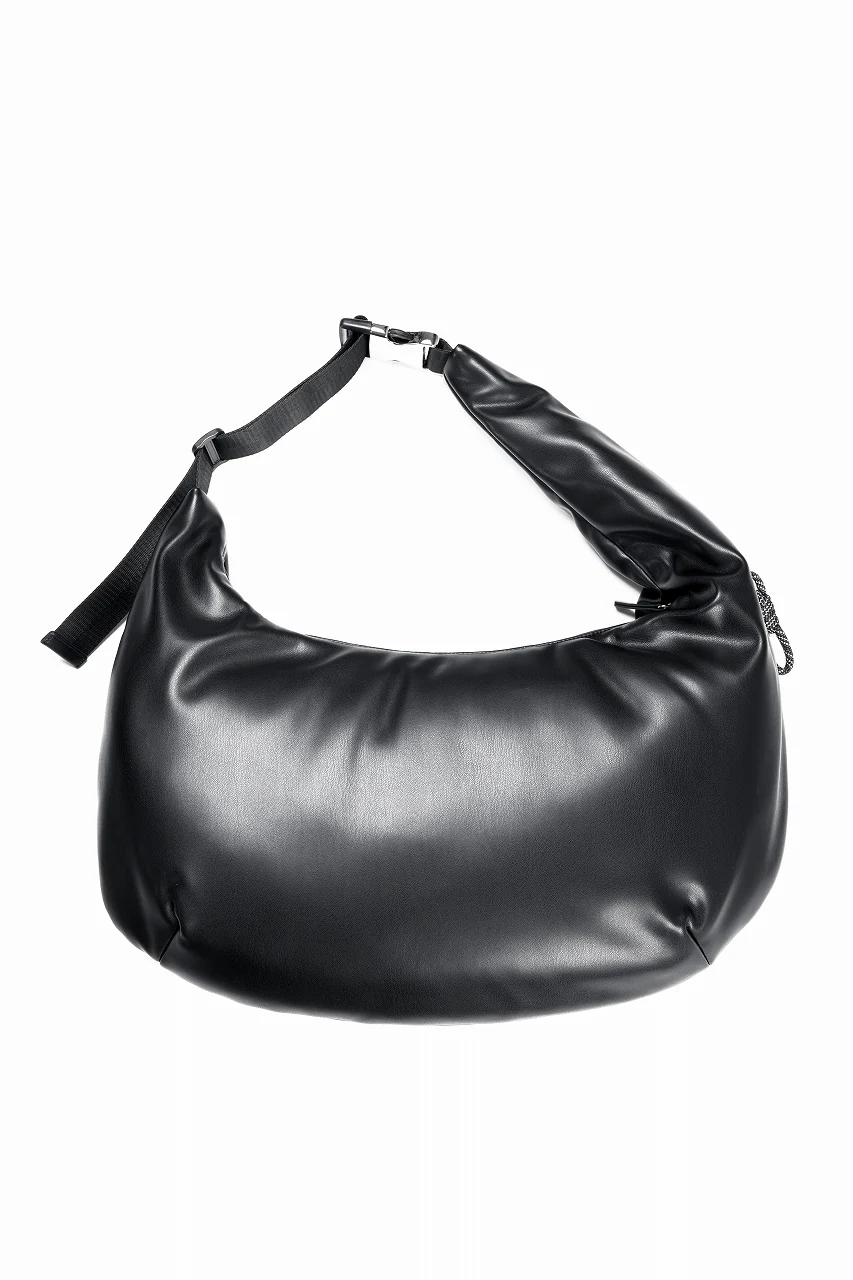 F/CE. BIG SHOULDER TOTE / TECH LEATHER (BLACK) - Image 2