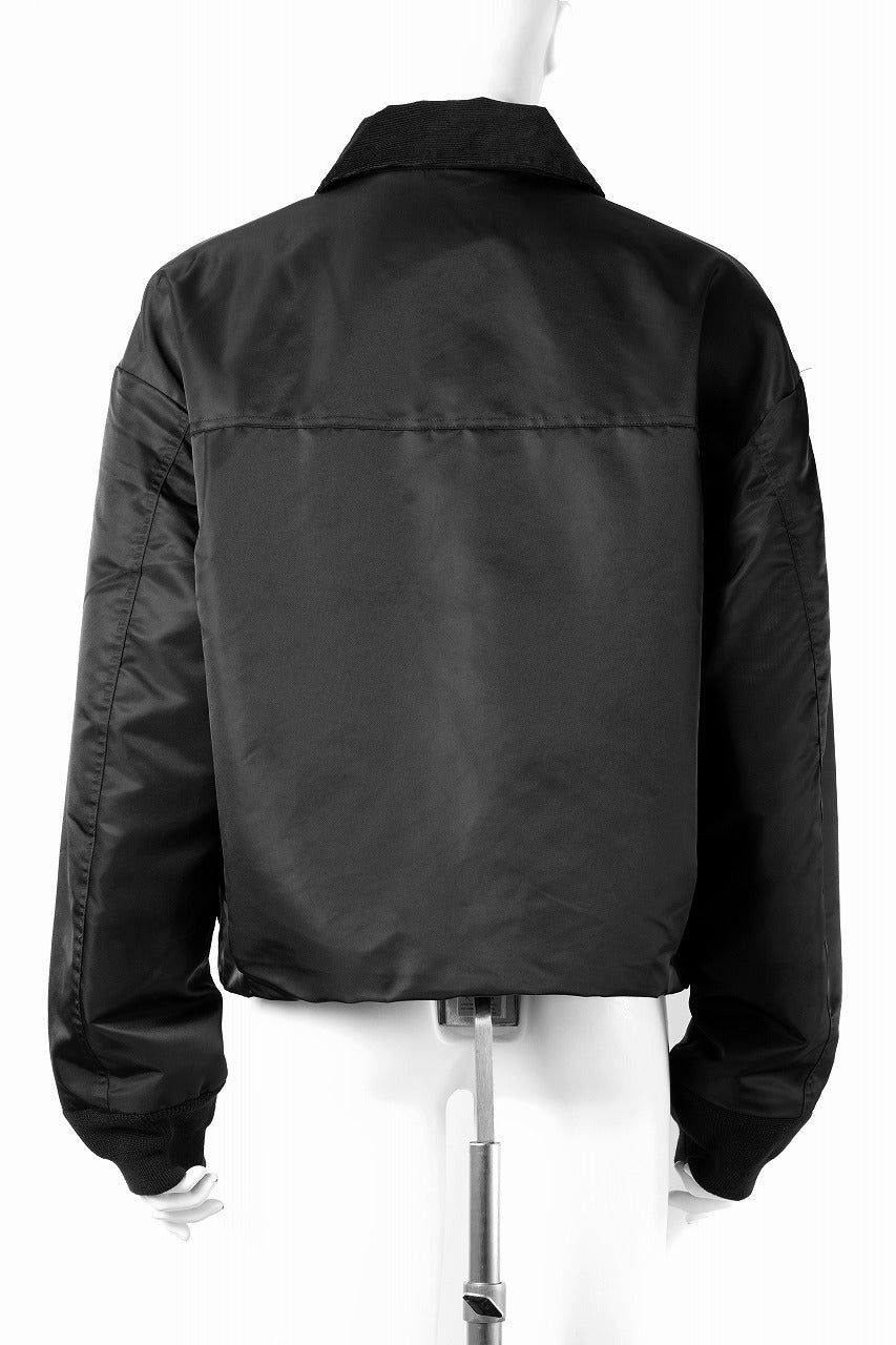 F/CE. FADING TWILL MIL JACKET (BLACK) - Image 3