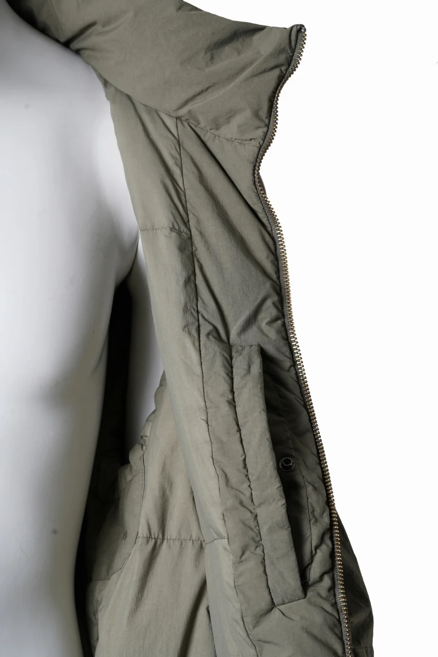F/CE. GARMENT DYE DOWN JACKET (OLIVE) - Image 8