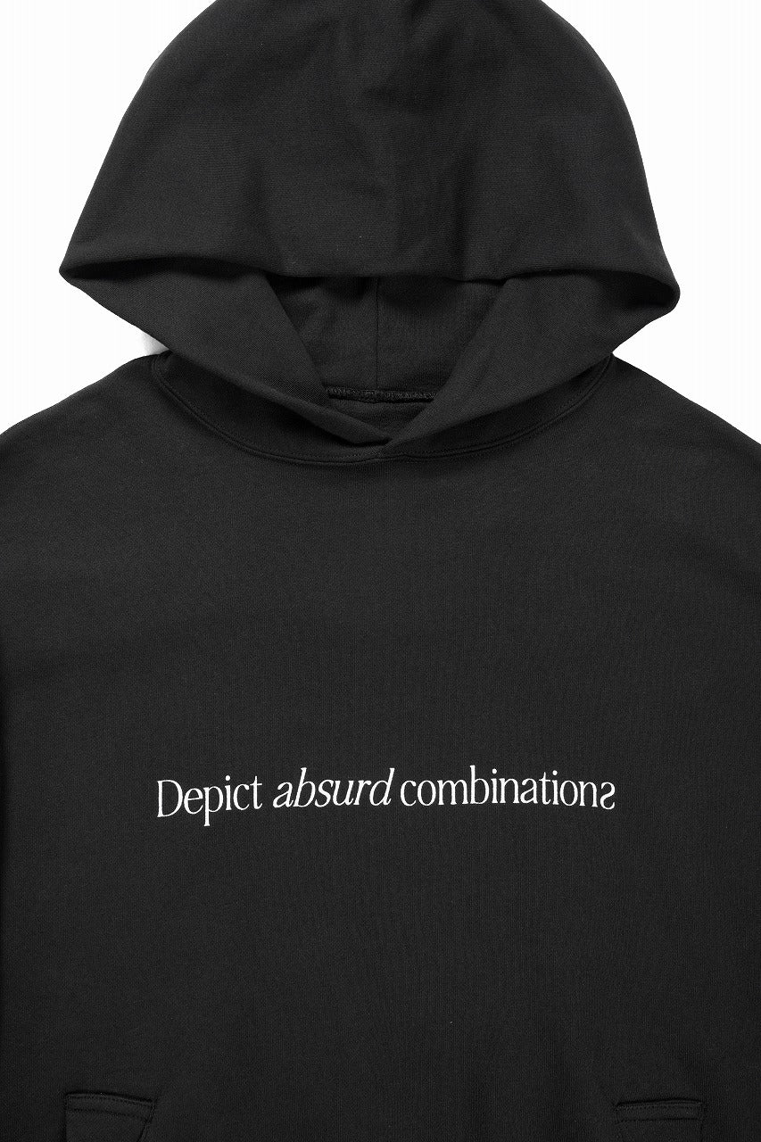 F/CE. HOODY TYPE-A / HIDDEN IDENTITY BY M.ENOMOTO (BLACK) - Image 3