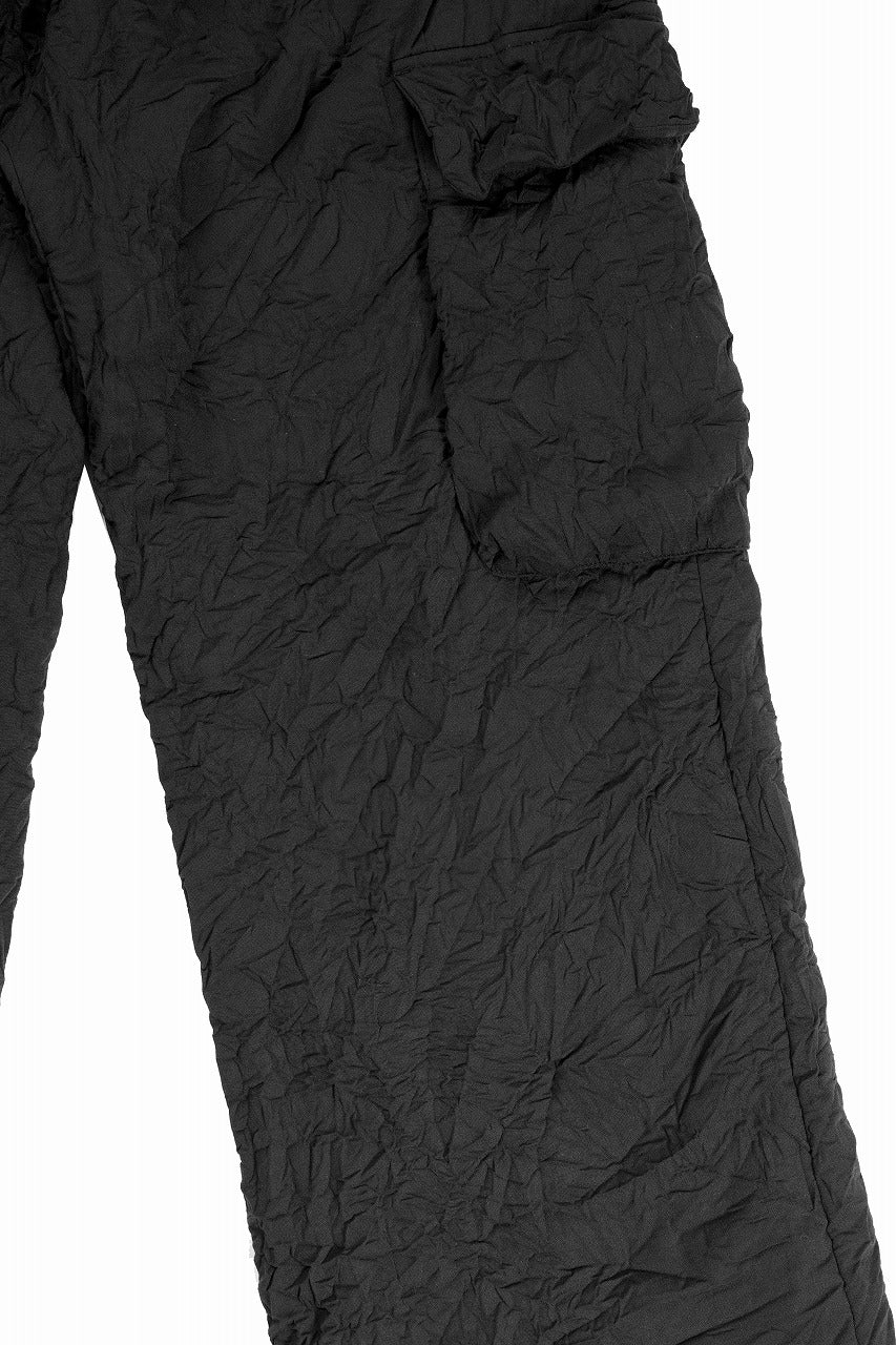 F/CE. INFINITY CREASE PRIMALOFT CARGO TROUSERS (BLACK) - Image 6