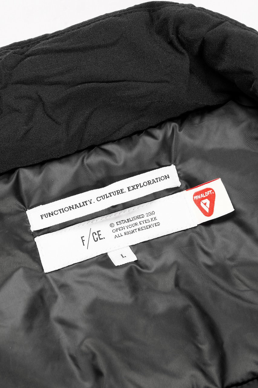 F/CE. INFINITY CREASE PRIMALOFT VEST (BLACK) - Image 10