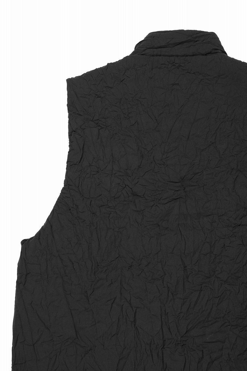 F/CE. INFINITY CREASE PRIMALOFT VEST (BLACK) - Image 12