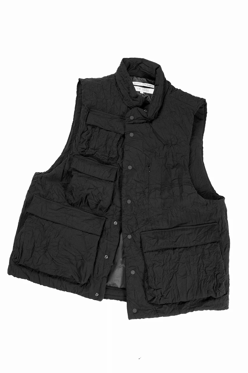 F/CE. INFINITY CREASE PRIMALOFT VEST (BLACK) - Image 3
