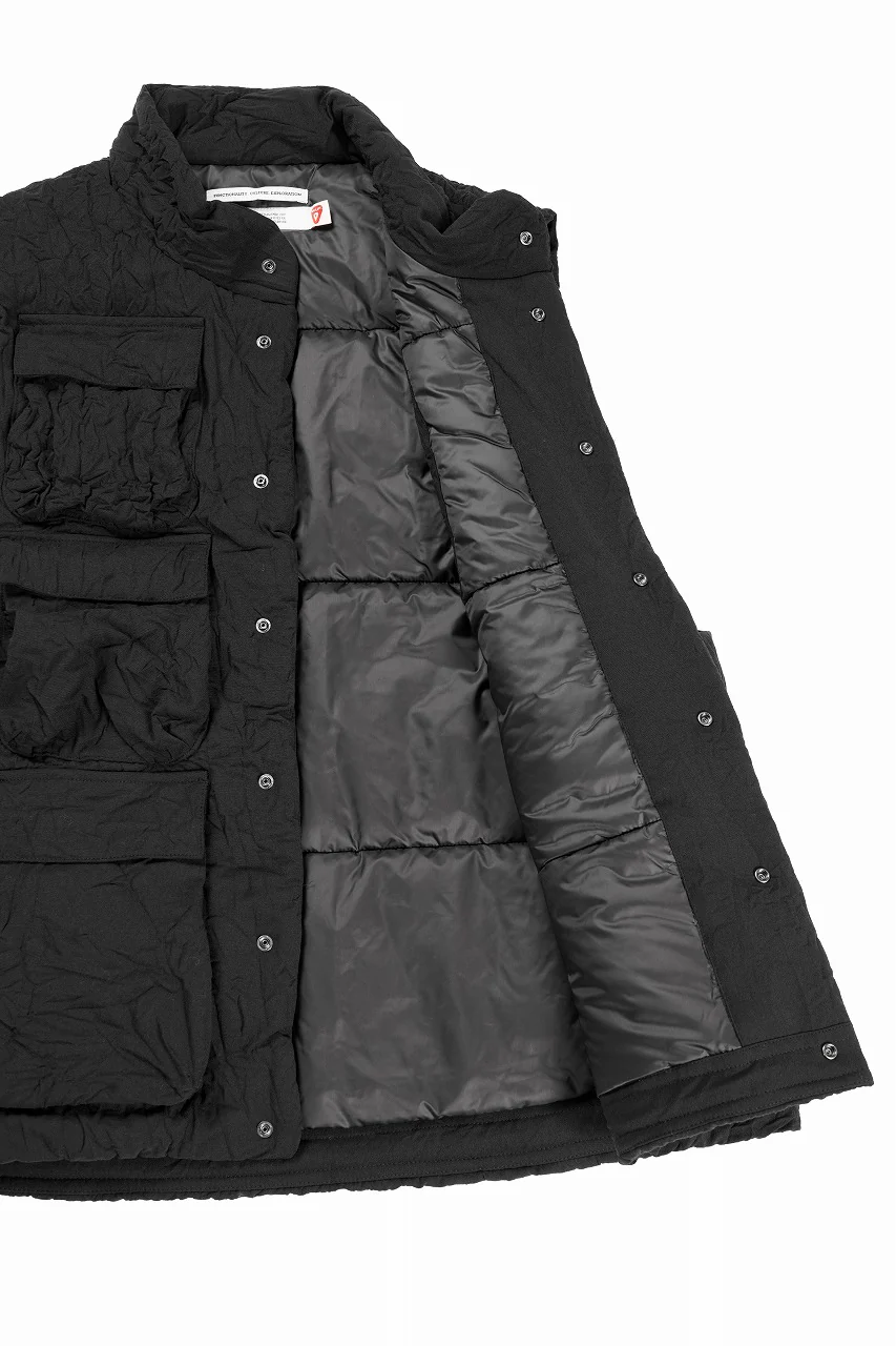 F/CE. INFINITY CREASE PRIMALOFT VEST (BLACK) - Image 9