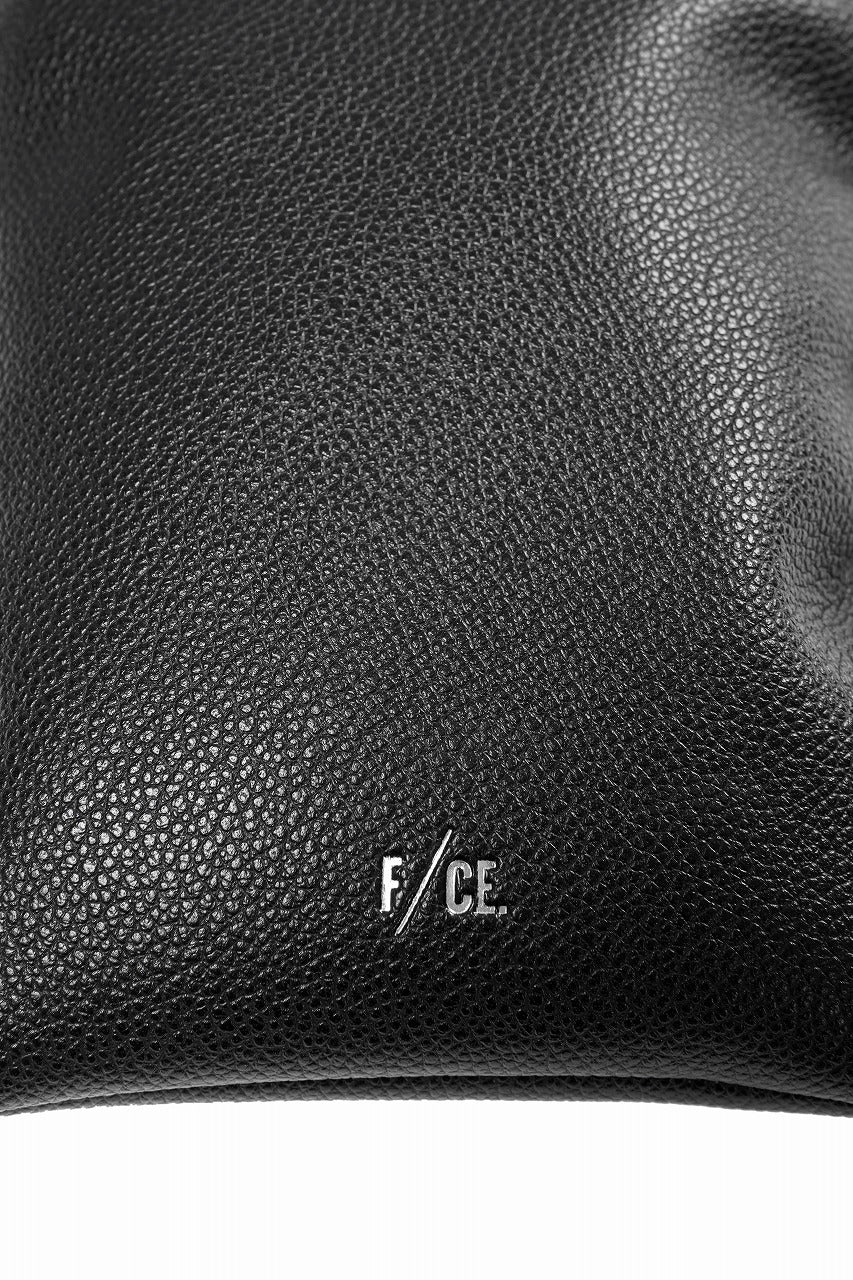 F/CE. MAP POCHETTE / TECH LEATHER (BLACK) - Image 6