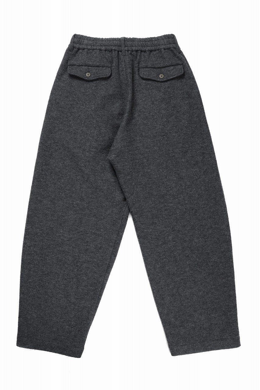 F/CE. OVERSIZED EASY PANTS / FLEX DART JERSEY (CHARCOAL) - Image 3