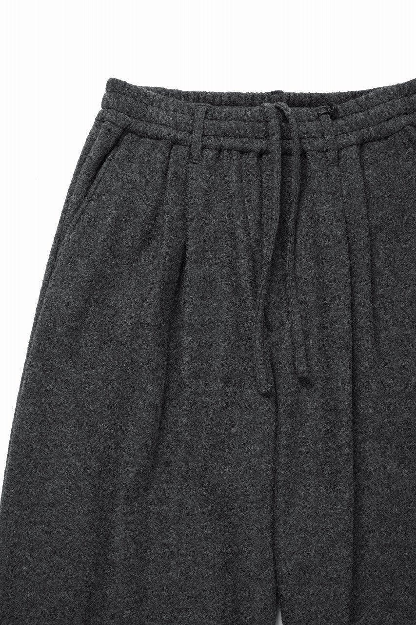 F/CE. OVERSIZED EASY PANTS / FLEX DART JERSEY (CHARCOAL) - Image 4