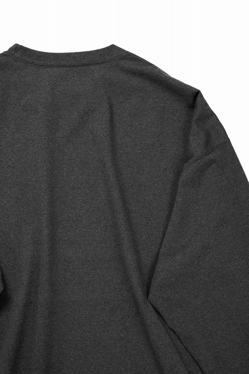 F/CE. RE LOGO LONG SLEEVE T (CHARCOAL) - Image 8