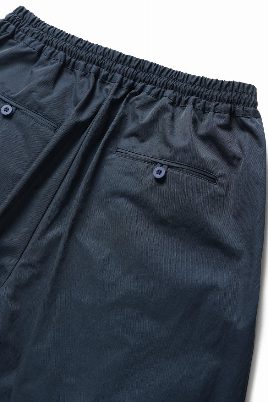 F/CE. TECH KERSEY WIDE DRAPE TROUSER (NAVY) - Image 10