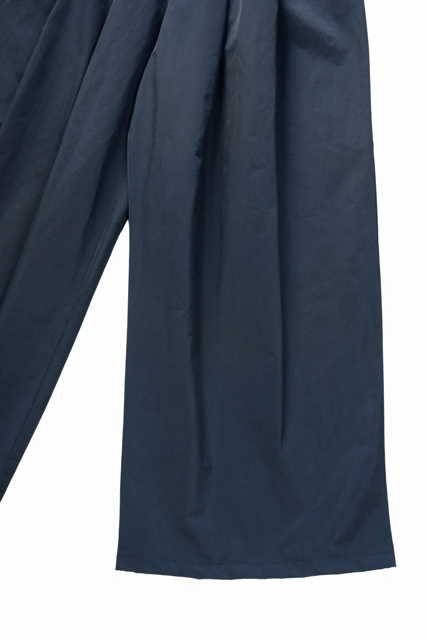 F/CE. TECH KERSEY WIDE DRAPE TROUSER (NAVY) - Image 5