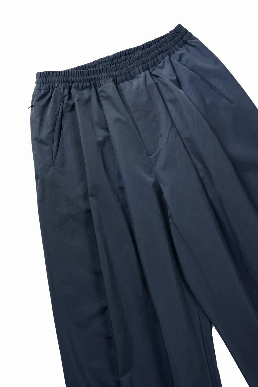 F/CE. TECH KERSEY WIDE DRAPE TROUSER (NAVY) - Image 7