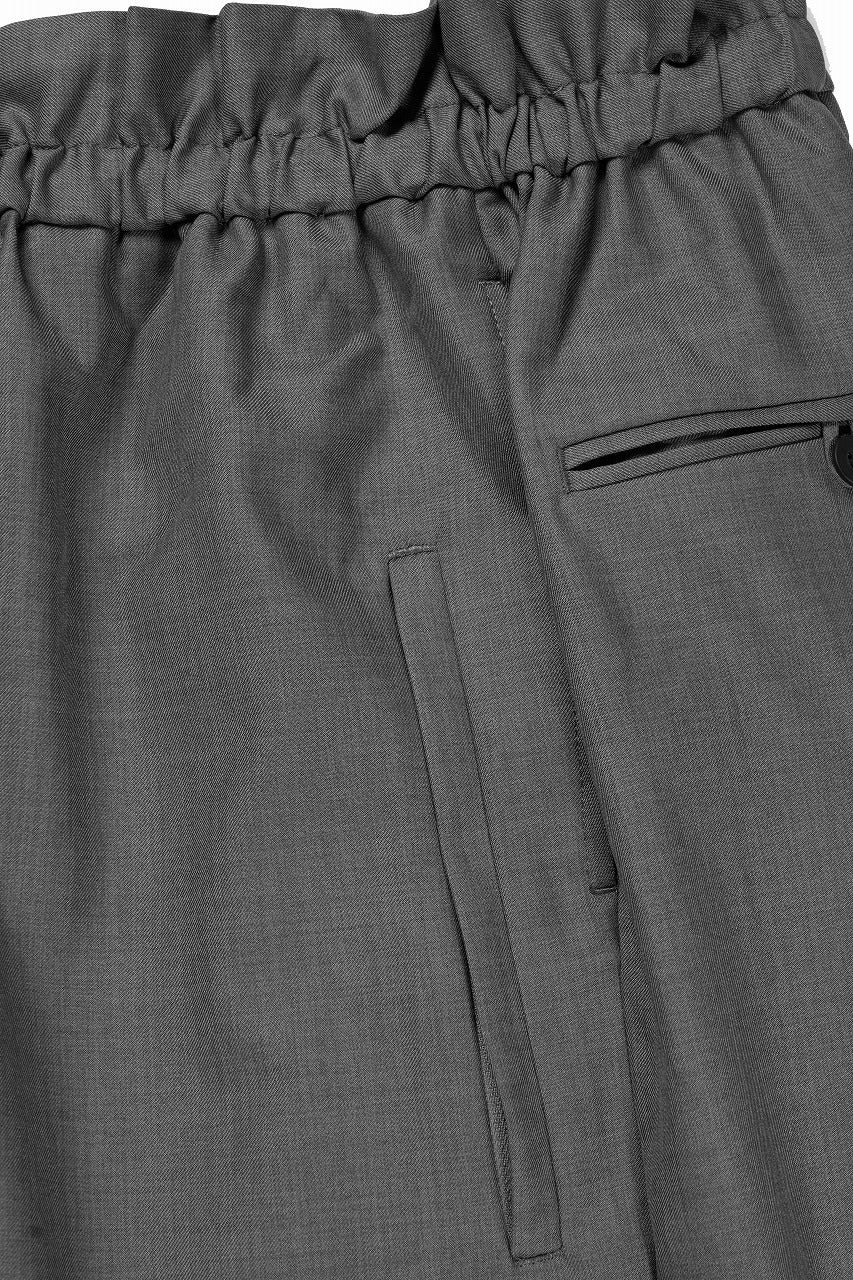 F/CE. TWIST WOOL WIDE TROUSERS (GRAY) - Image 10
