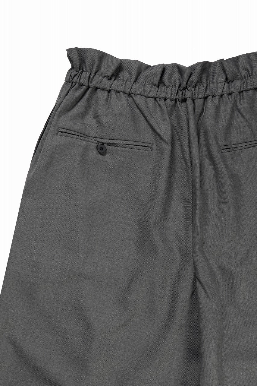 F/CE. TWIST WOOL WIDE TROUSERS (GRAY) - Image 11