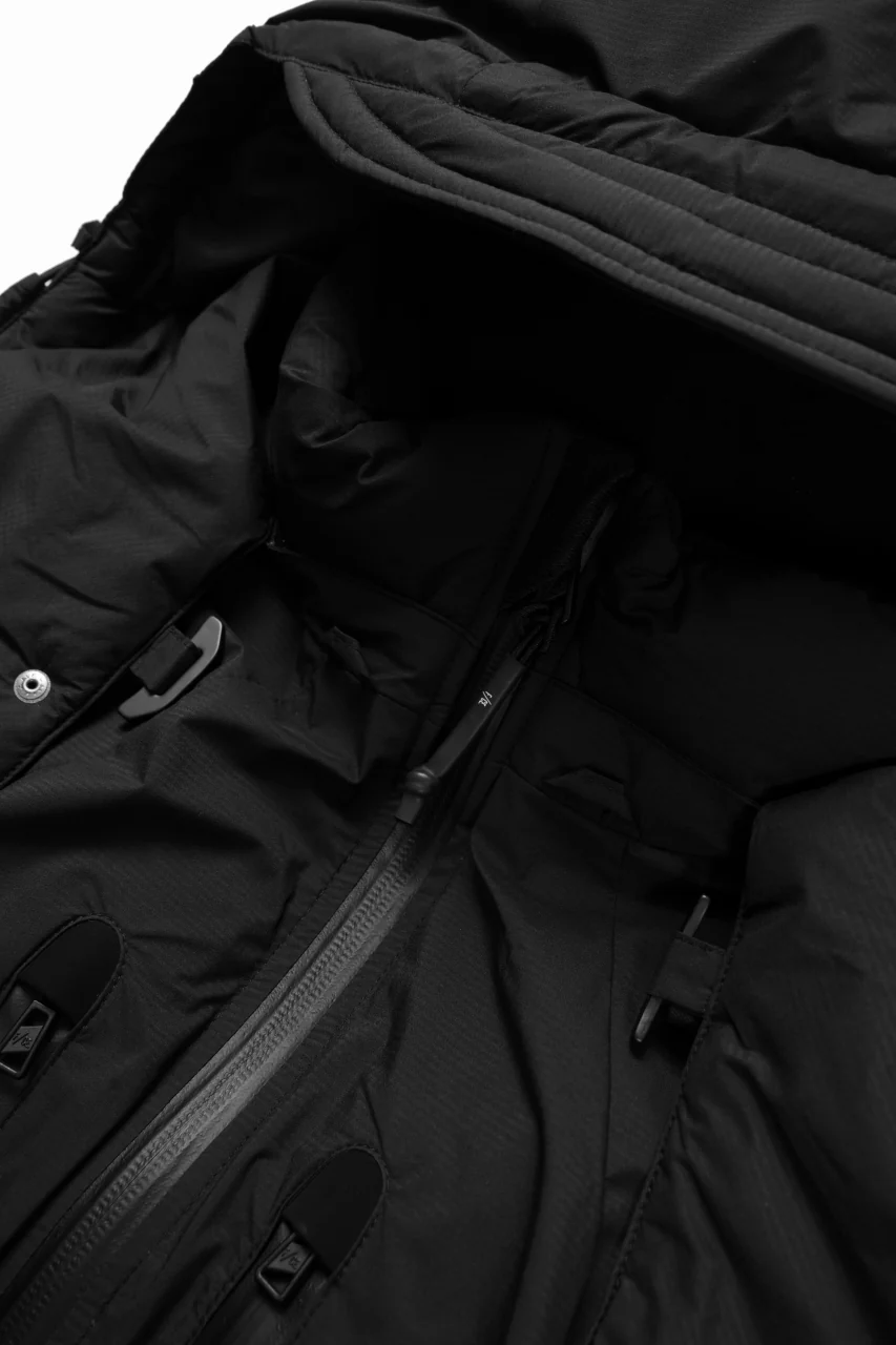 F/CE. x NANGA FT DETACHABLE HOODIE BOMBER JACKET (BLACK) - Image 10