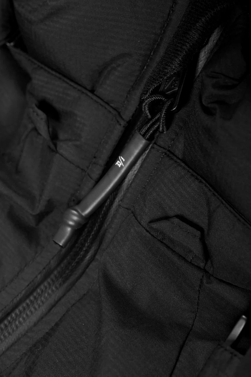 F/CE. x NANGA FT DETACHABLE HOODIE BOMBER JACKET (BLACK) - Image 11