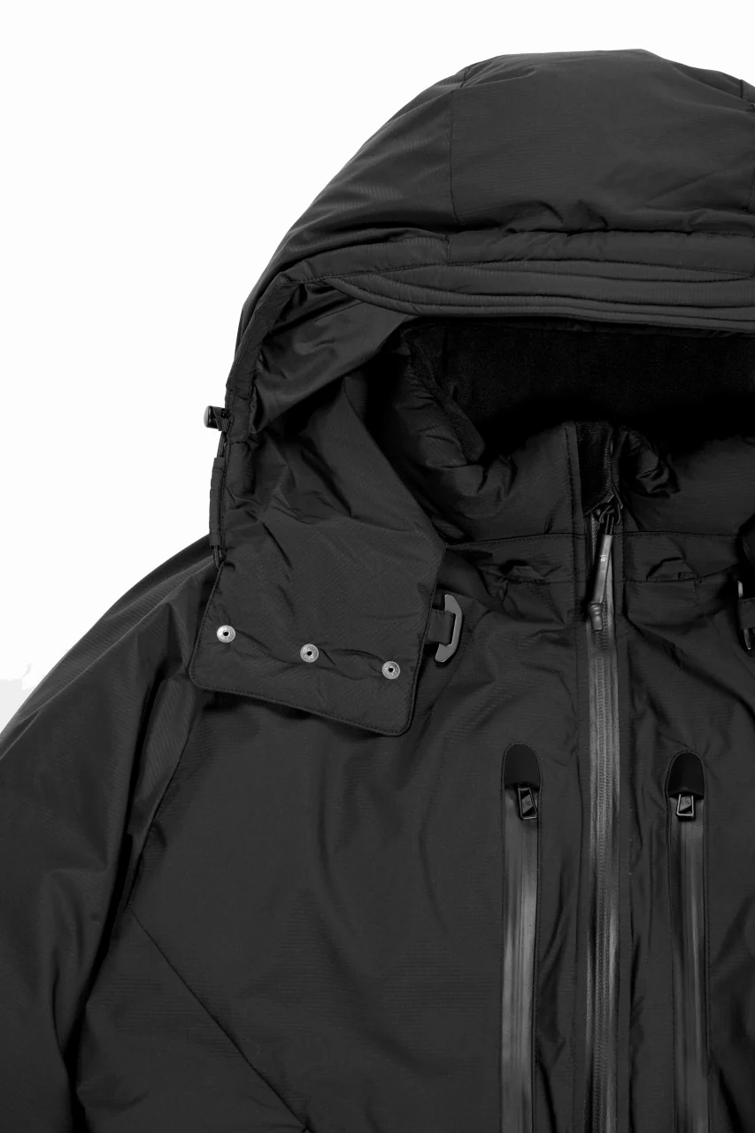 F/CE. x NANGA FT DETACHABLE HOODIE BOMBER JACKET (BLACK) - Image 14